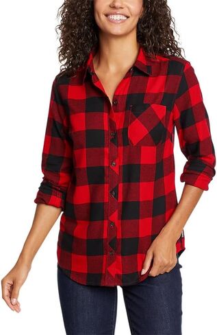 Eddie Bauer Women's Forest Flannel Shirt in Saudi Arabia