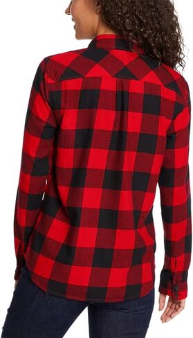 Eddie Bauer Women's Forest Flannel Shirt in Saudi Arabia