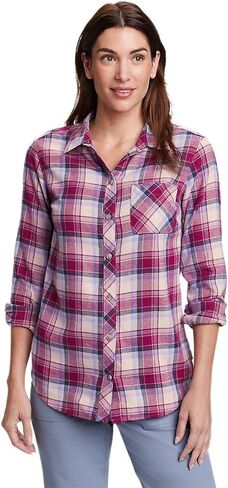 Eddie Bauer Women's Forest Flannel Shirt in Saudi Arabia