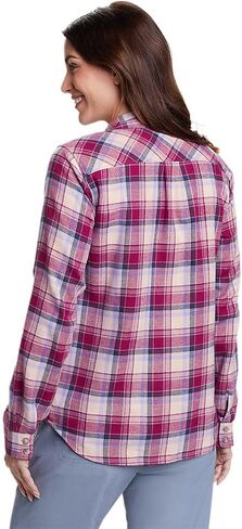 Eddie Bauer Women's Forest Flannel Shirt in Saudi Arabia