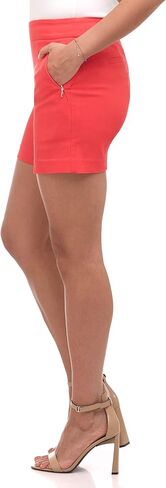 Rekucci Women's Ease into Comfort Riviera Short with Zipper Pockets in Kuwait