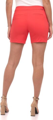Rekucci Women's Ease into Comfort Riviera Short with Zipper Pockets in Kuwait