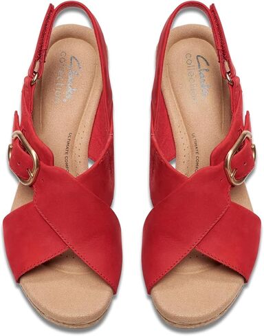 Clarks Women's Giselle Dove Wedge Sandal in Saudi Arabia