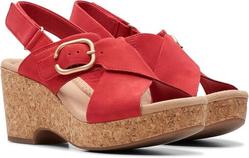 Clarks Women's Giselle Dove Wedge Sandal in Saudi Arabia