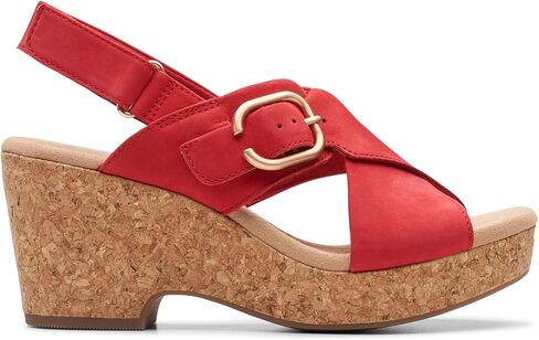 Clarks Women's Giselle Dove Wedge Sandal in Saudi Arabia