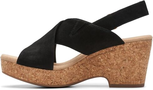 Clarks Women's Giselle Dove Wedge Sandal in Saudi Arabia