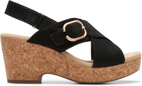Clarks Women's Giselle Dove Wedge Sandal in Saudi Arabia