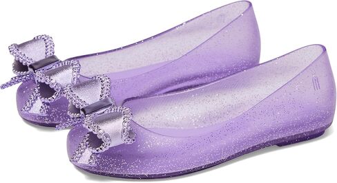 mini melissa Girl's Sweet Love INF (Little Kid/Big Kid) Lilac/Metallic Violet 11 Little Kid M in Saudi Arabia