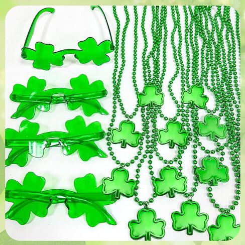TURNMEON St. Patricks Day Accessories 16 Pack  Costume Party Accessories for Womens  Mens in Kuwait