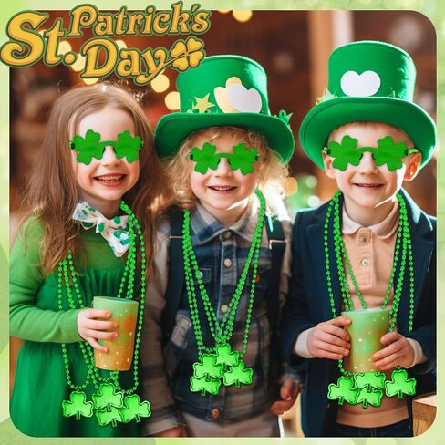 TURNMEON St. Patricks Day Accessories 16 Pack  Costume Party Accessories for Womens  Mens in Kuwait