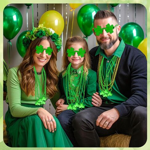 TURNMEON St. Patricks Day Accessories 16 Pack  Costume Party Accessories for Womens  Mens in Kuwait