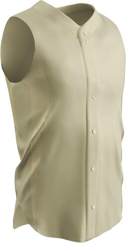 CHAMPRO Boys' Reliever Full Button Sleeveless Youth Baseball Jersey in Saudi Arabia
