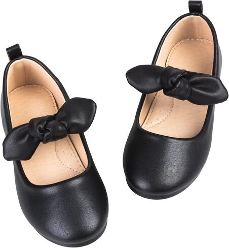 Girls Dress Shoes Mary Jane Wedding Party Shoes Flower Bridesmaids Princess Shoes Ballet Flat (Toddler/Little Kid/Big Kid) in Saudi Arabia