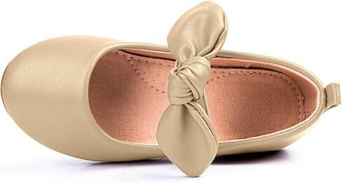 Girls Dress Shoes Mary Jane Wedding Party Shoes Flower Bridesmaids Princess Shoes Ballet Flat (Toddler/Little Kid/Big Kid) in Saudi Arabia