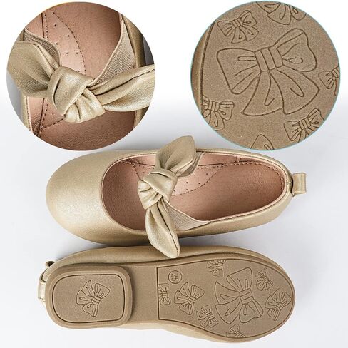 Girls Dress Shoes Mary Jane Wedding Party Shoes Flower Bridesmaids Princess Shoes Ballet Flat (Toddler/Little Kid/Big Kid) in Saudi Arabia