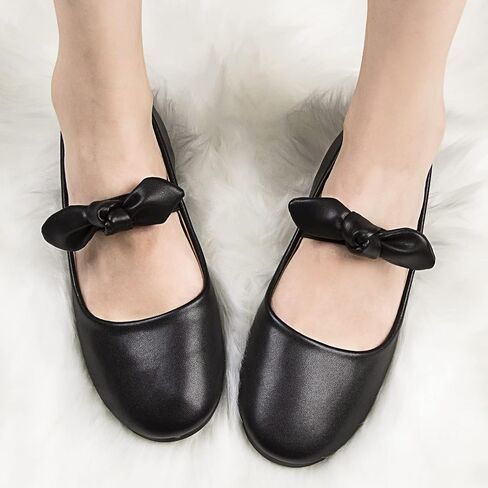 Girls Dress Shoes Mary Jane Wedding Party Shoes Flower Bridesmaids Princess Shoes Ballet Flat (Toddler/Little Kid/Big Kid) in Saudi Arabia