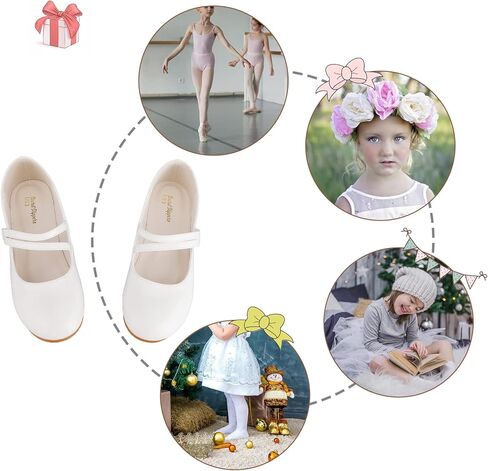 أحذية للفتيات فستان ماري جين للفتيات الأميرة راقصة الباليه المسطحة للأطفال العودة إلى المدرسة أحذية الفتيات أحذية الرقص حزب الزفاف الشقق للأطفال الصغار / الكبار in Kuwait