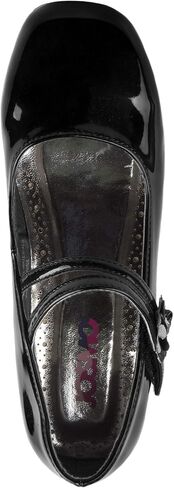 JOSMO Girl's Amelia Ballet Flat, Black Patent, 12 Medium US Little Kid in Saudi Arabia