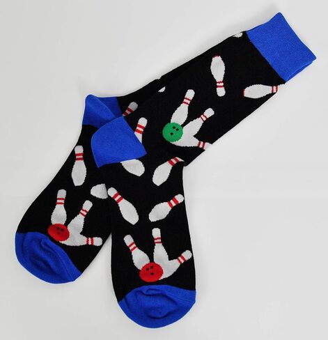 جوارب بولينج مبتكرة للرجال والنساء، ملابس ذات طابع رياضي مجنون in Kuwait