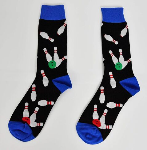 جوارب بولينج مبتكرة للرجال والنساء، ملابس ذات طابع رياضي مجنون in Kuwait