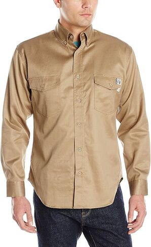 WOLVERINE Men's Flame Resistant Twill Shirt in Saudi Arabia