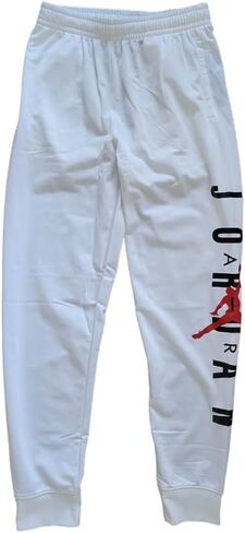 Nike Air Jordan Jumpman Woven Pants (US, Alpha, Large, Regular, Jumpman White) in Saudi Arabia