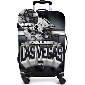 Kansas City Luggage Cover, Football Team Suitcase Cover for Luggage Protector Cover for Travel Business Vacation Fits 18-20 Inch Luggage