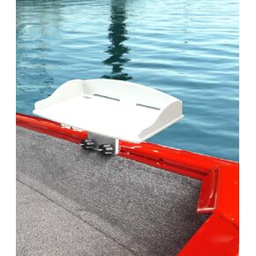 Brocraft Bait Table for 90 Degree Boat Track System/Boat Cutting Board for Versatrack Track System/Lund Sport Track/Ranger Track System