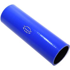 LTI Universal (203mm) 8" Length 4-Ply Reinforced High Performance Straight (57mm) 2.25" ID Coupler Silicone Hose (2.25" Blue)