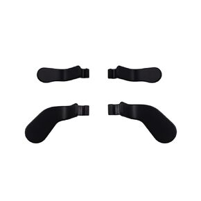 4Pcs Elite Controller Paddles for Xbox One Ellite,Metal Controller Paddles for Xbox One Ellite Series 2, Stainless Steel Paddles Replacement for Xbox One Elite Series 1 Elite 2 core(Black)