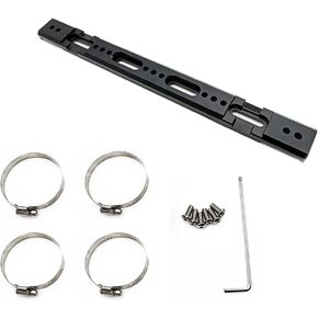 Electric Bike Battery Bracket, Aluminum Alloy E-Bike Battery Box Bracket Mount for Hailong Polly Bicycle Mount Holder
