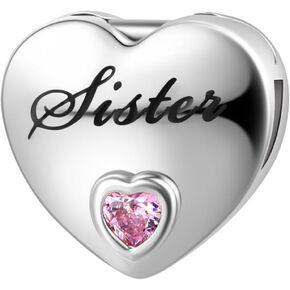 Love Heart Clip Stopper Charm for Pandora Reflexion Bracelet Women Gift