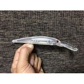 15 Pcs Unpainted Fishing Walleye Hard Lures Blanks
