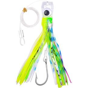 Trolling Lures Saltwater Fishing, 8.8inch Deep Sea Trolling Fishing Lures Offshore Big Game Lures for Marlin Tuna Mahi Wahoo