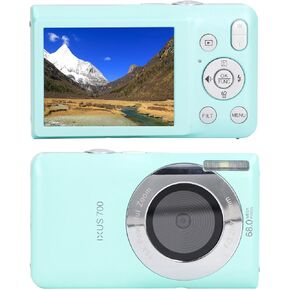 8K Digital Camera 68MP with 2.7in Screen, 16X Zoom, Timer Shoot, Beauty Filter, Video Recording for Macro Photography, Sports Events, Travel (Black)