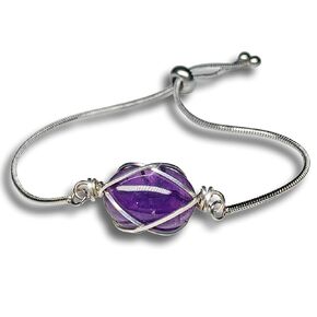 Handmade Moonstone Bracelet Gift | Women’s Moonstone Bracelet | Anniversary Jewelry for Wife | June Birthstone Gemini Cancer | Mothers Day Gifts for Her Mom (Bracelet, Moonstone - June)