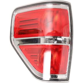 labwork Driver Side Tail Light Replacement for 2009-2014 Ford F-150 Rear Tail Light Brake Lamp Assembly LH Left Side BL3Z13405B FO2818143