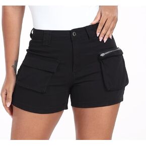 WAYRUNZ High Waist Cargo Shorts for Women