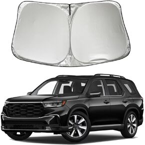 Car Windshield Sun Shade Sunshade for Honda Pilot 2016-2024 2025 Passport 2019-2024 Ridgeline 2017-2024 EX-L Special Edition Elite Edition Touring SUV Accessories, Car Front Window Sun Shield