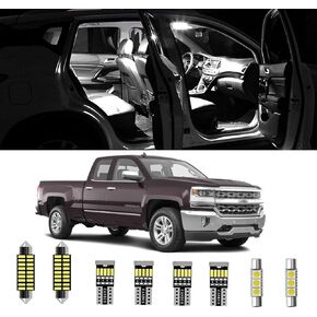 AWALITED 21pcs GMC Yukon Interior LED Lights Kit Super Bright LED Map Dome Light Bulbs Replacement for 2000-2006 GMC Yukon all models