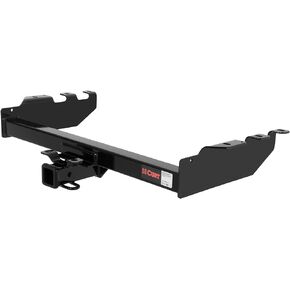 CURT 13332 Class 3 Trailer Hitch, 2-Inch Receiver, Square Tube Frame, Compatible with Select Chevrolet Silverado, GMC Sierra 1500, 2500 , Black