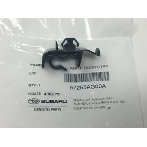 Subaru 2005-2009 Subaru Front Hood Rod Clamp Clip Bracket Outback Legacy OEM 57255AG00A