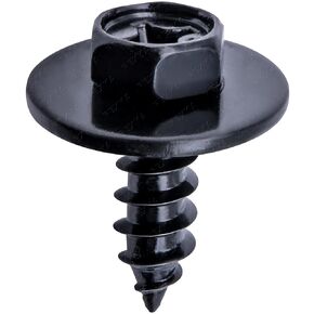 Rexka 40pcs Bumper Cover Rocker Molding Splash Shield Screw for Toyota 90159-60525 Avalon Camry Highlander Sienna Venza