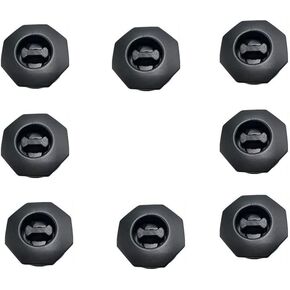 8 Pack Car Floor Mat Clips Auto Carpet Fixing Buckle Retainer Double Layer Twist Lock Hooks Fasteners Universal Clamps Holder Anti-Slip Grips Sleeve for Audi Benz Chrysler Jeep