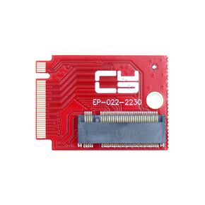 cablecc M-Key 22x30mm NVME to 22x80mm Extension Angled SSD Upgrade Adapter Compatible with ROG Ally Gaming