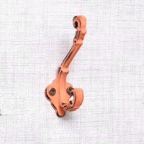 Indian Shelf 6 Pack Heavy Duty Decorative Wall Hooks for Hanging Kids Metal Unique Coat Rack Wall Mounted Antique Vintage Key Holder Entryway Hanger