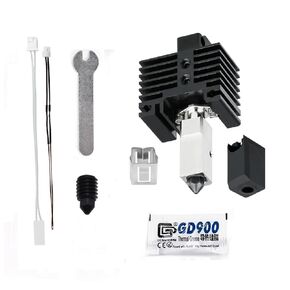 Upgrade TZ2.0 Hotend Bambu Labs Hotend P1P/P1S Assembly with Removable Hardened Steel 0.4mm Nozzle Hotend for Bambu Labs P1 Series 3D Printers