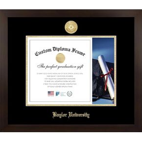 Infinity Diploma Frame, Mahogany