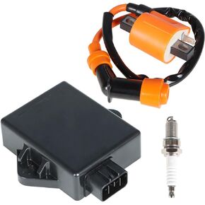 labwork Ignition Coil Spark Plug CDI Replacement for Polaris Trail Boss 325 2000-2002