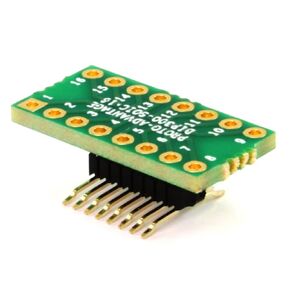 (Qty 2) Proto Advantage DIP300-SOIC-16W DIP-16 (0.3" Width, 0.1" Pitch) to SOIC-16 Wide (1.27mm Pitch, 300 mil Body) Adapter